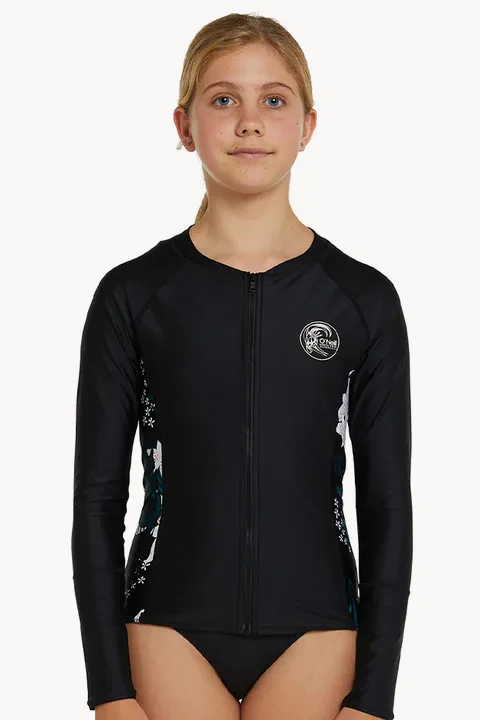 Girls Bahia Long Sleeve Suntop