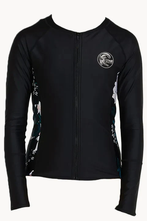 Girls Bahia Long Sleeve Suntop - Image 3