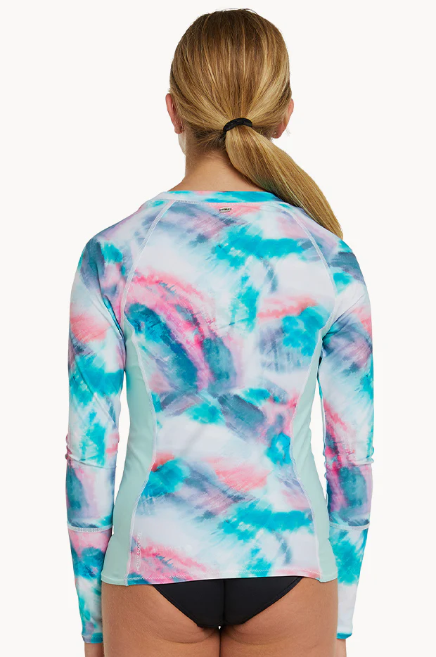 Girls Bahia Long Sleeve Suntop - Image 2