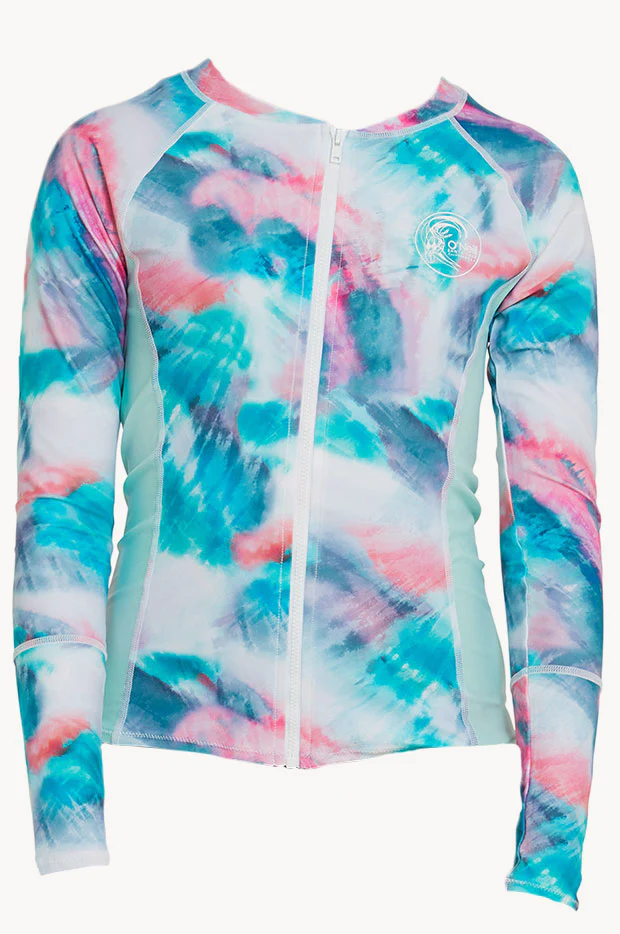 Girls Bahia Long Sleeve Suntop - Image 3