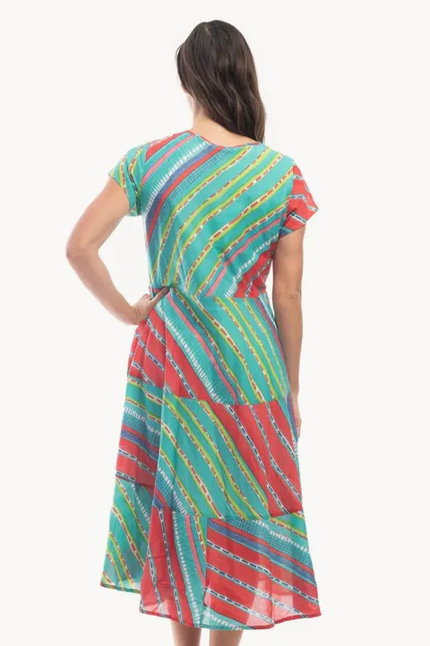 Amalfi Tiered Bias Cut Dress - Image 2