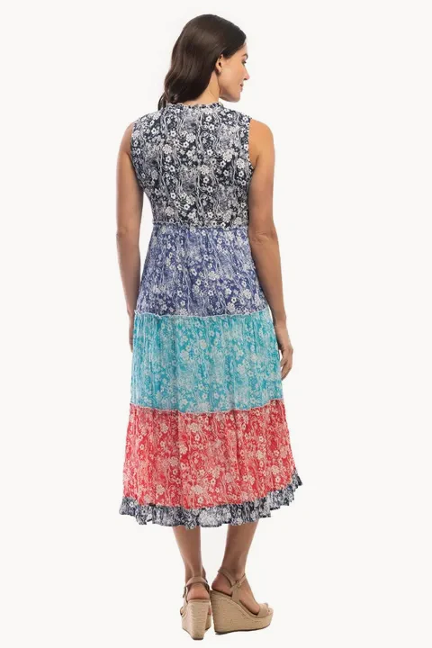 Cappadocia Boho Sleeveless Dress - Image 2