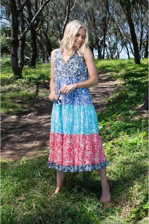 Cappadocia Boho Sleeveless Dress - Image 3