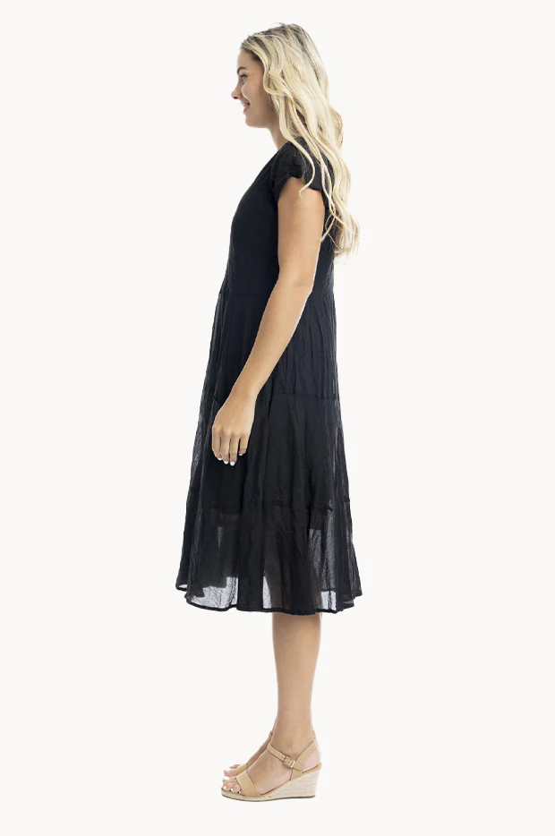 Essentials Cotton Gauze Bias Dress - Image 2