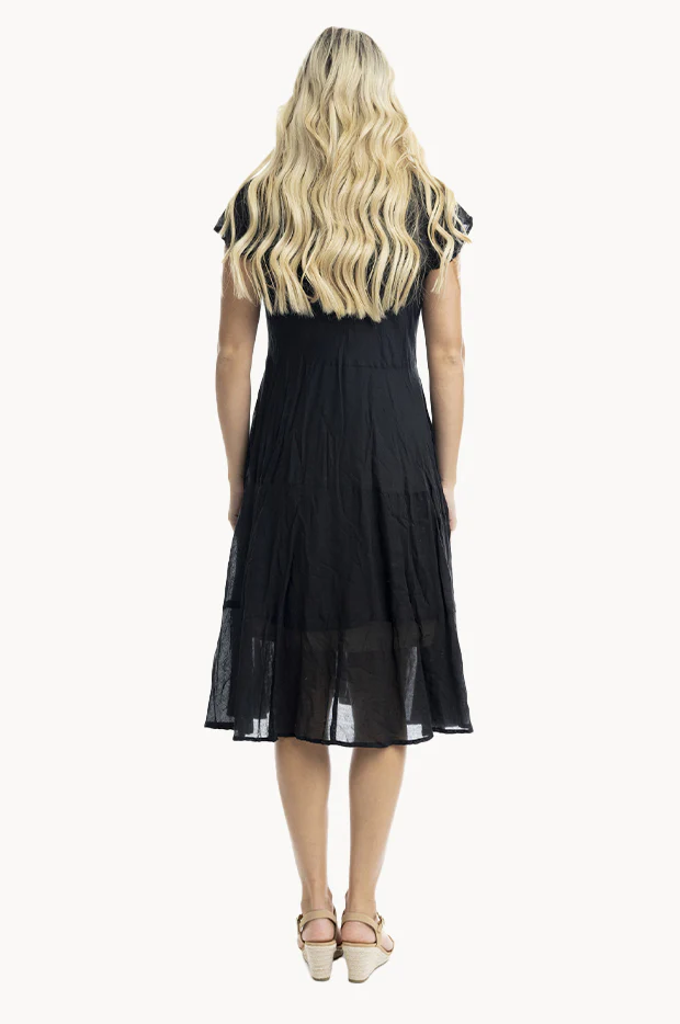 Essentials Cotton Gauze Bias Dress - Image 3