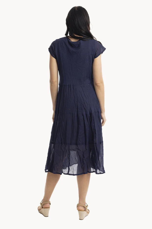 Essentials Cotton Gauze Bias Dress - Image 2