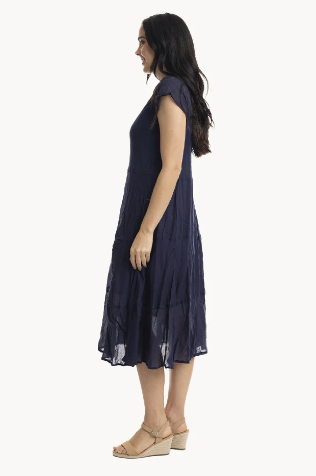 Essentials Cotton Gauze Bias Dress - Image 3