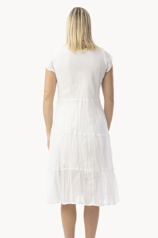 Essentials Cotton Gauze Bias Dress - Image 2
