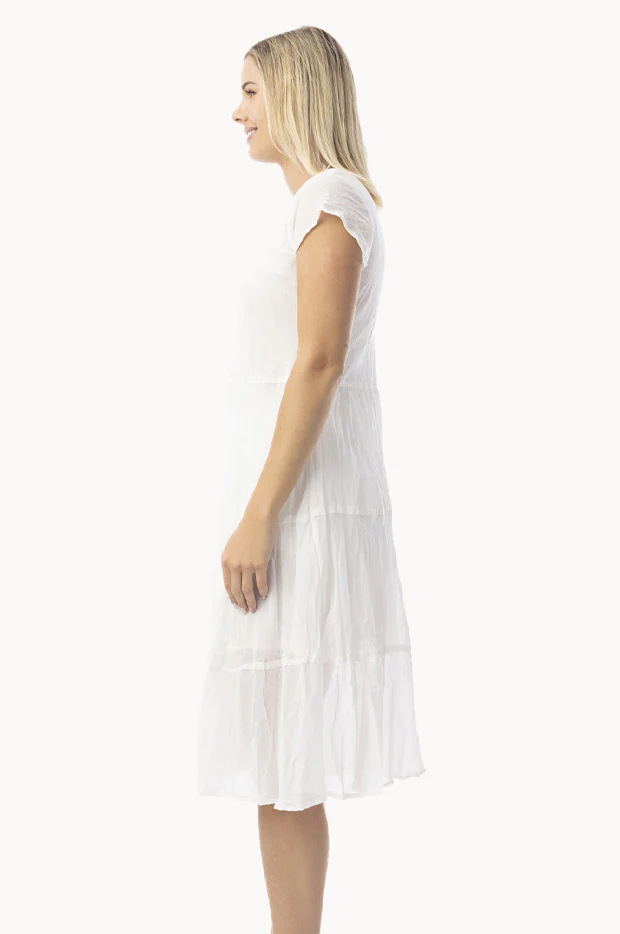 Essentials Cotton Gauze Bias Dress - Image 3
