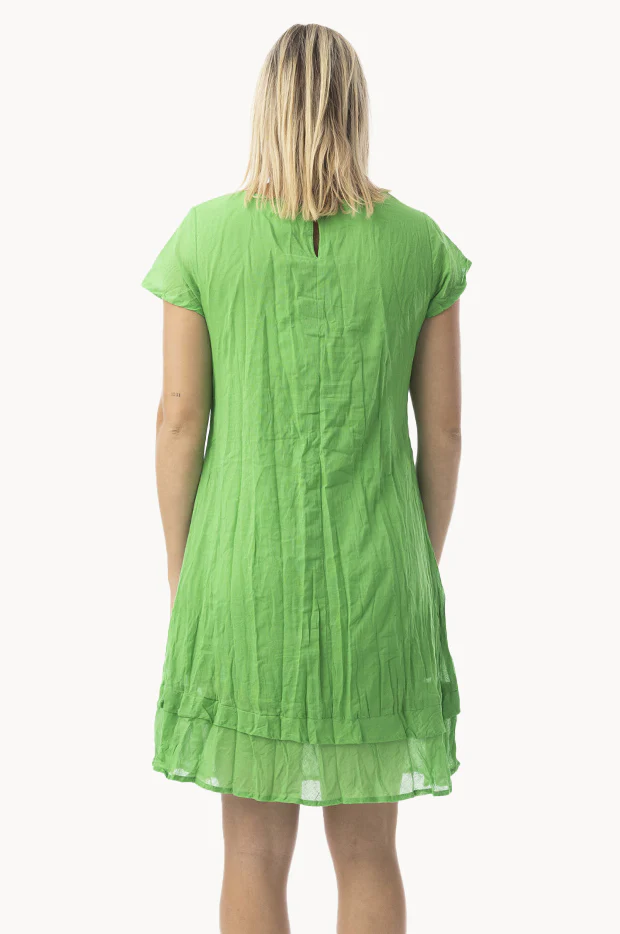 Essentials Gauze Frill Hem Dress - Image 2