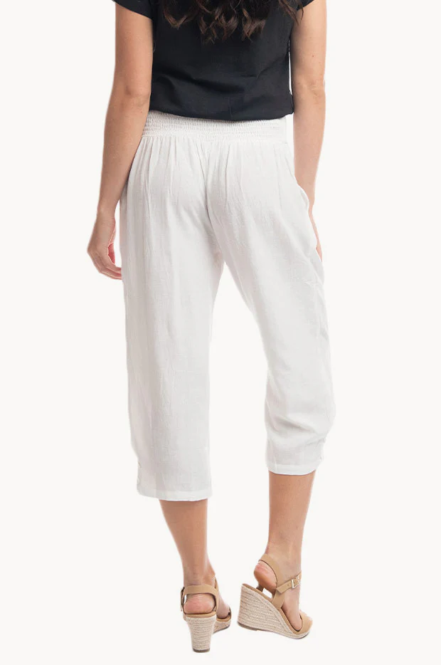 Essentials Linen 3/4 Pant - Image 2