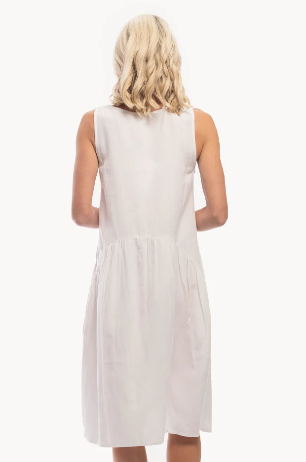 Essentials Linen Bubble Dress - Image 2