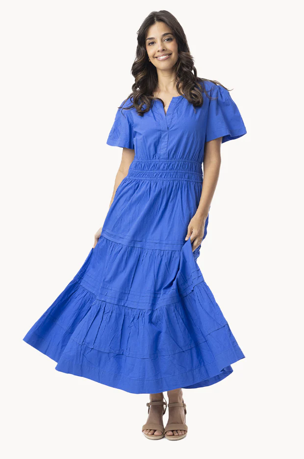 Essentials Poplin Maxi Dress
