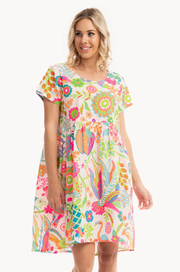 Kusadasi Oversize Short Sleeve Dress
