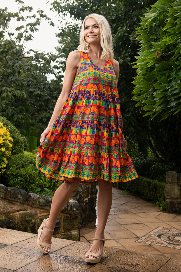 La Cantina Button Front Dress - Image 3