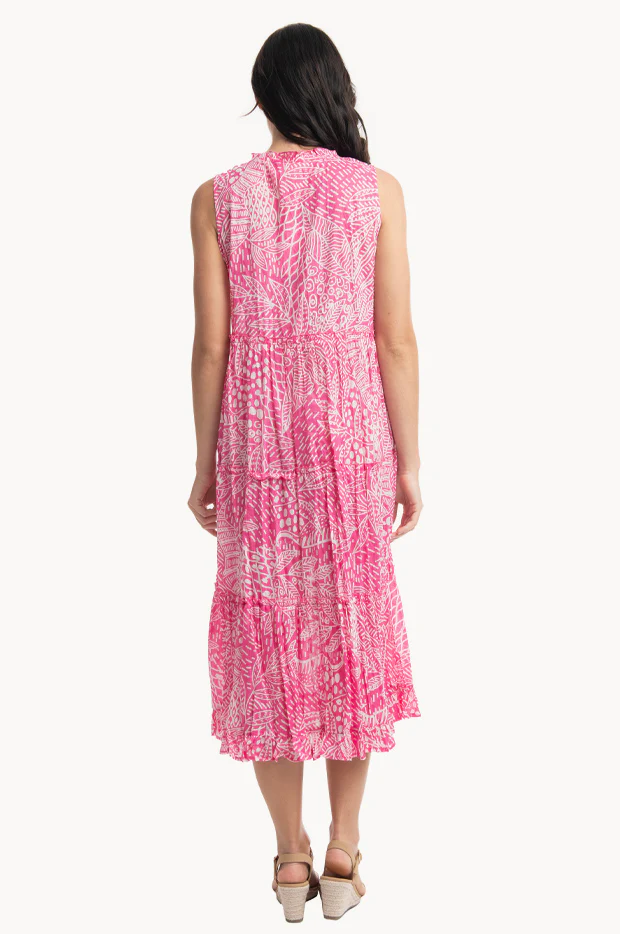 Leros Sleeveless Layered Dress - Image 2
