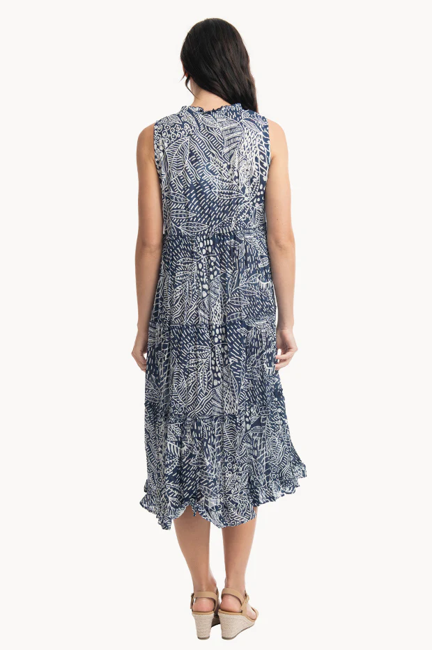 Leros Sleeveless Layered Dress - Image 2