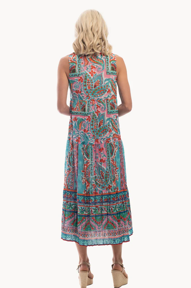 Matheran Boho Sleeveless Dress - Image 2