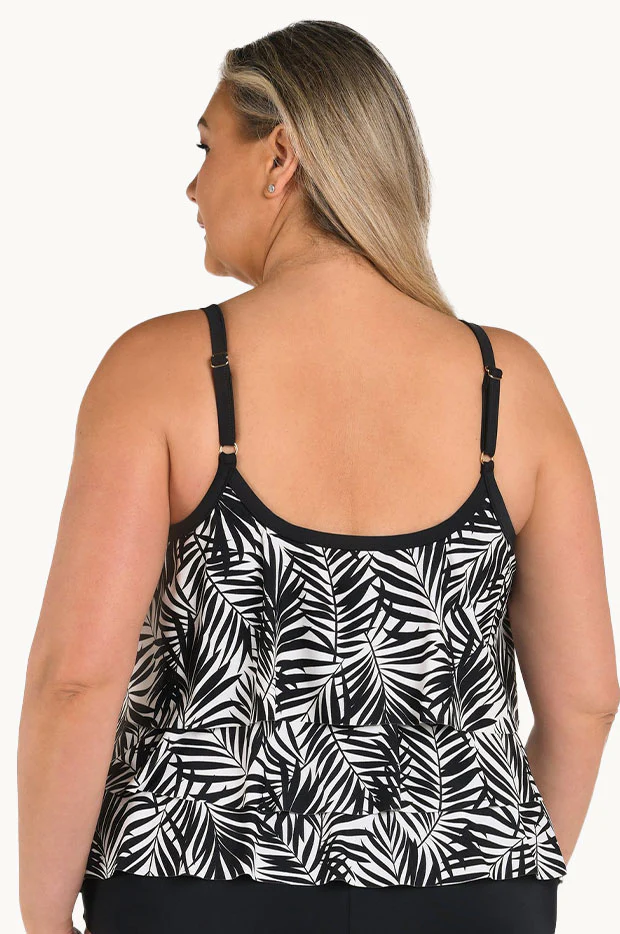 Palm Retreat Tiered Tankini Separate + - Image 2