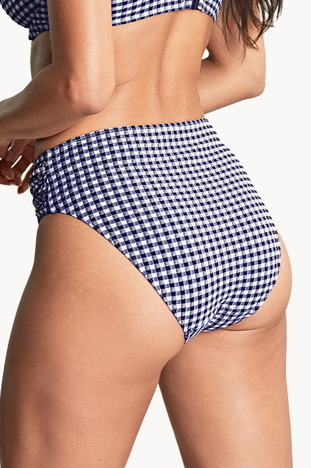Gingham Midi Brief - Image 2