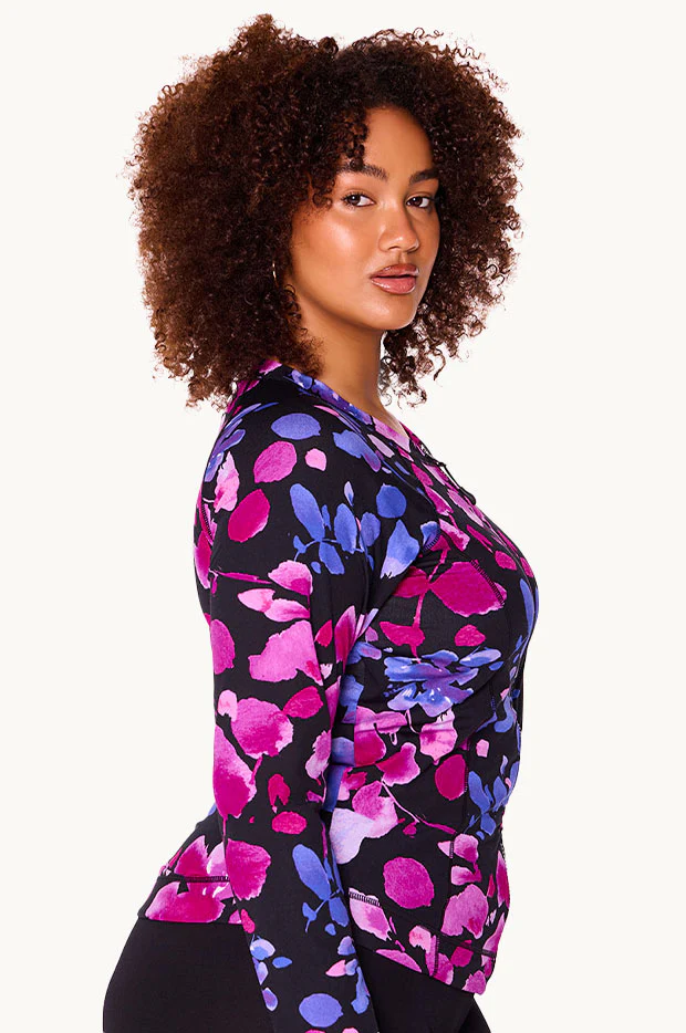 Paper Flowers Long Sleeve Suntop - Image 2
