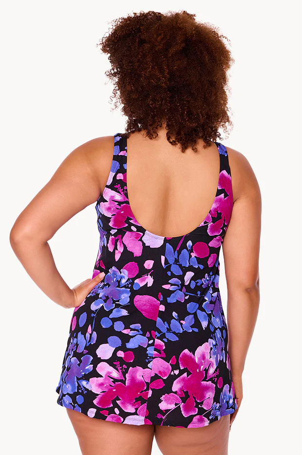 Paper Flowers Swim Dress - Image 3