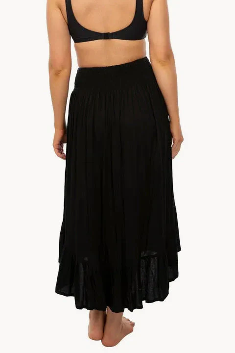 Ruched Button Maxi Skirt - Image 2