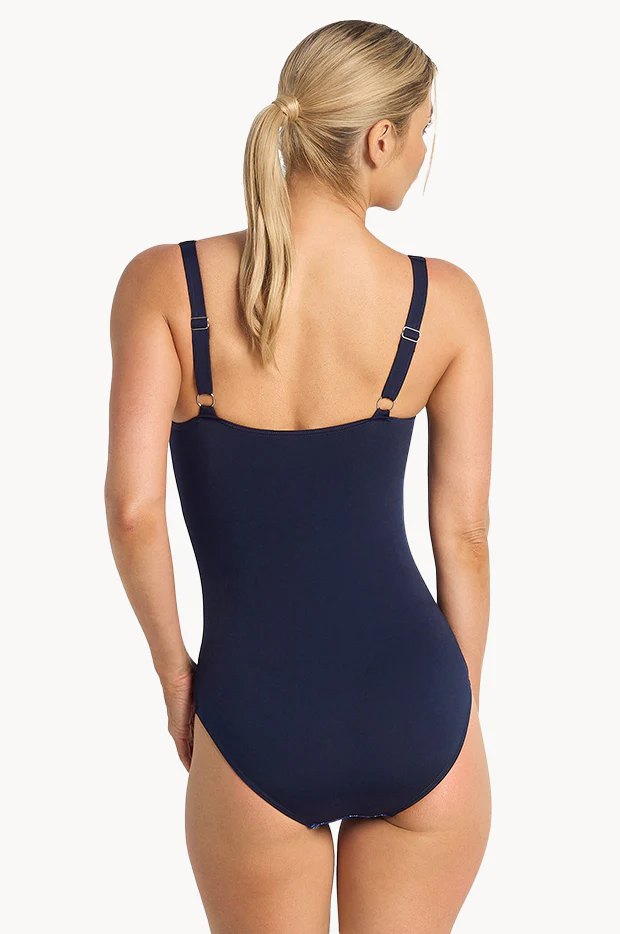 Dynasty D Cup Cross Front One Piece - Image 2