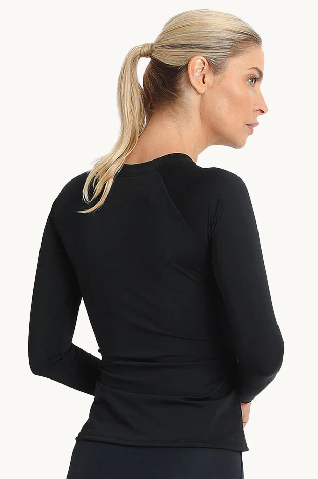 Tide Long Sleeve Zip Suntop - Image 2