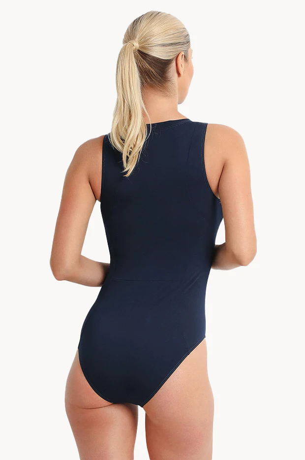 Tide Sleeveless Zip One Piece - Image 2