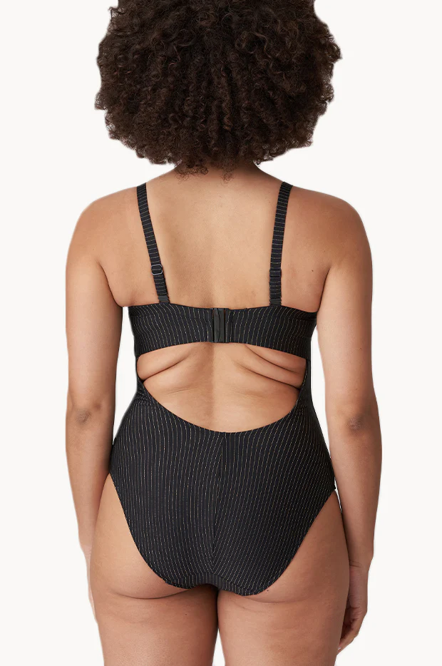 Solta F Cup Ring One Shoulder One Piece - Image 2