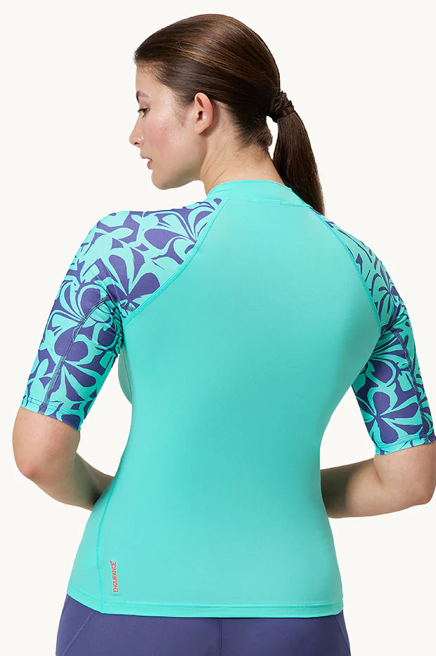 Printed Short Sleeve Suntop - Image 3