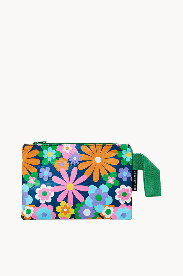 Pop Floral Mini Zip Pouch