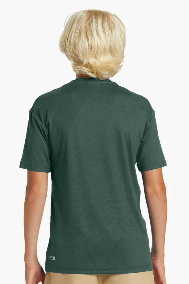 Boys DNA Bubble Logo Short Sleeve Suntop - Image 2