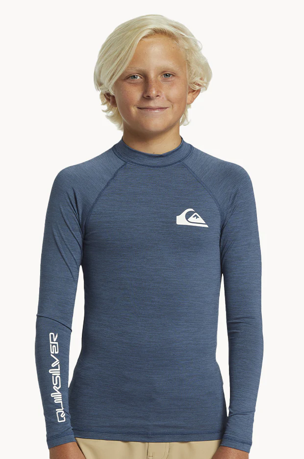 Boys Everyday Solid Long Sleeve Suntop