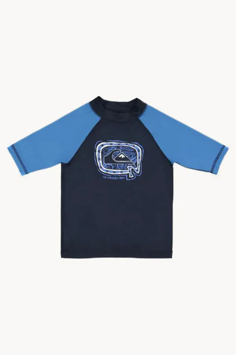 Toddler Boys Bubble Trouble Short Sleeve Suntop