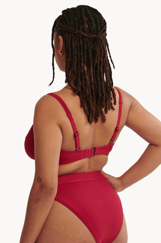 Plain FF/G Cup Balconette Bra - Image 2