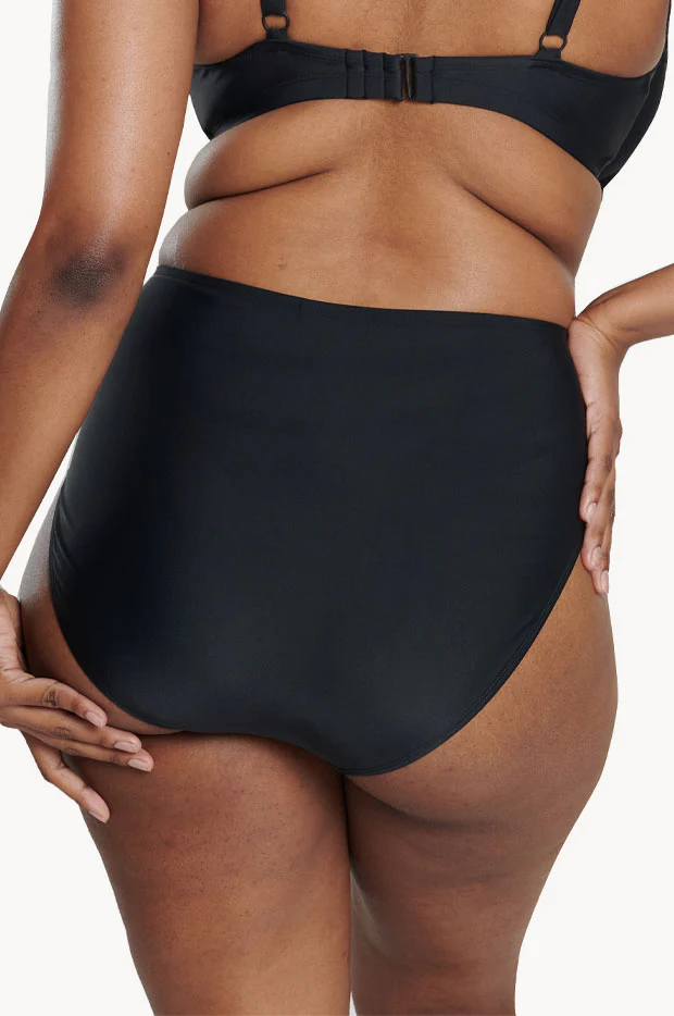 Plain High Waist Full Brief - Image 4