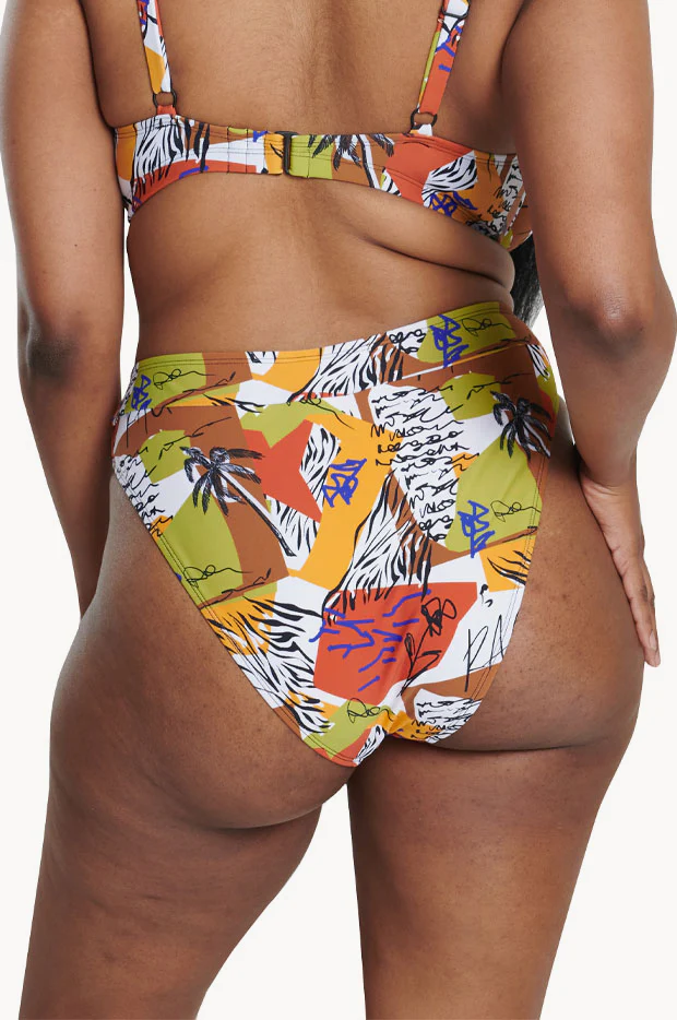 Scribble High Leg High Waist Pant - Image 2