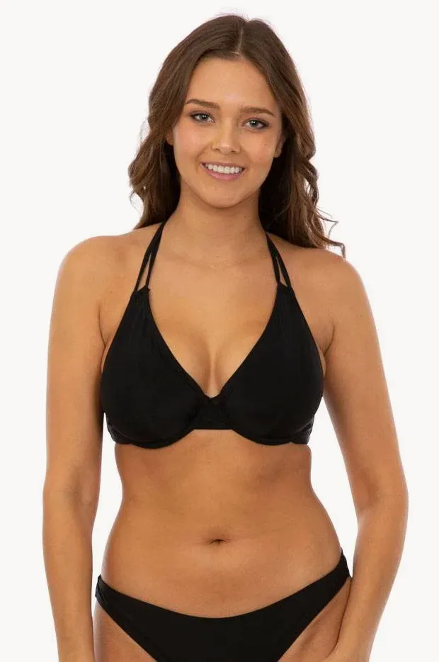 Plain FF/G Cup Underwire Halter - Image 3