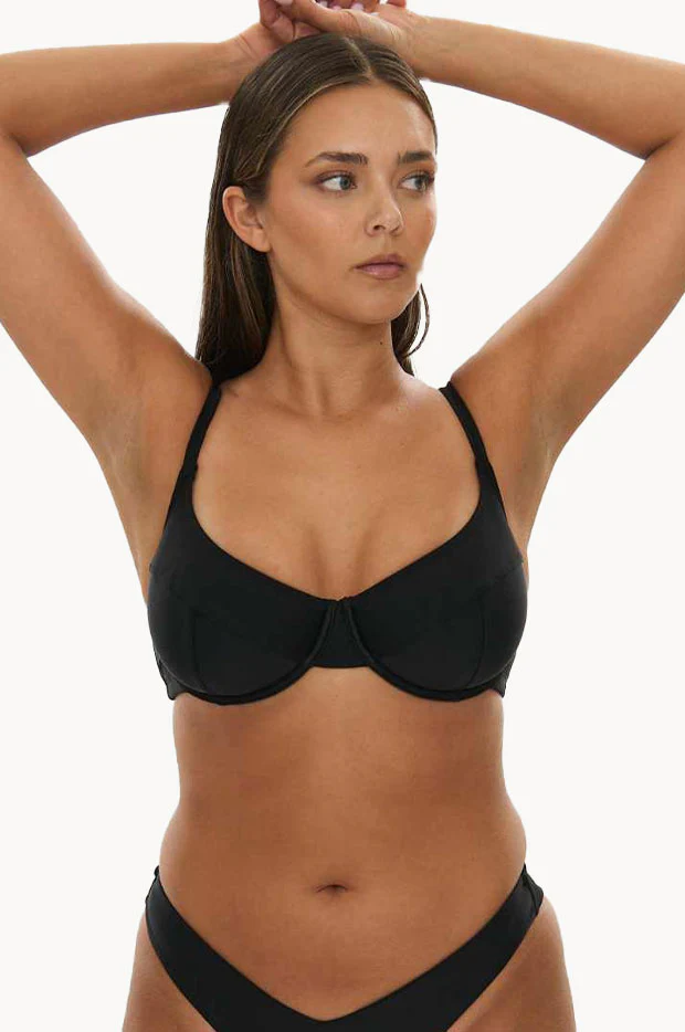 Plain GG/H Cup Balconette Bra - Image 2