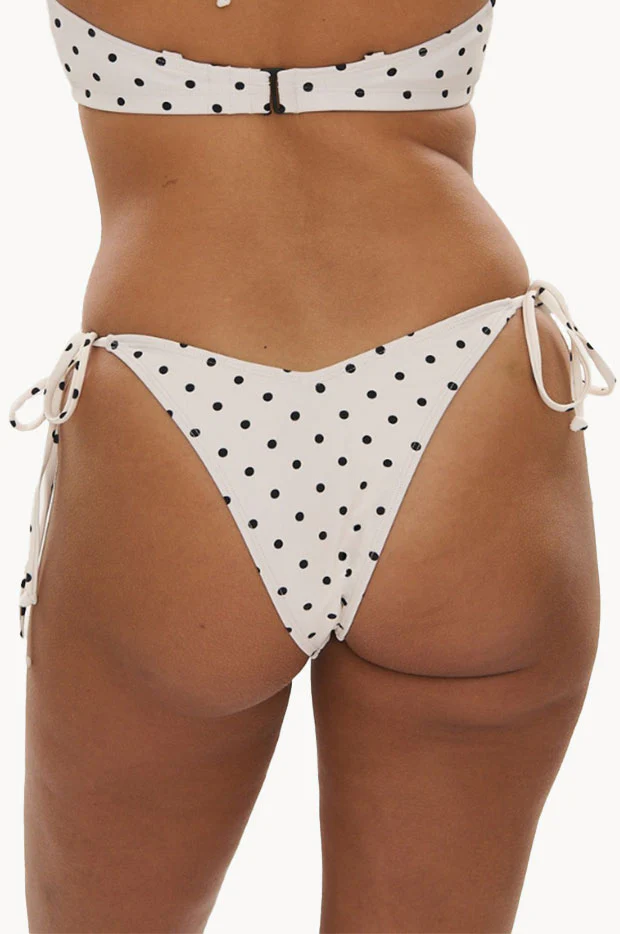 Polka Dot Cheeky Tie Side Pant - Image 3