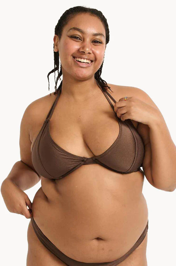 Shimmer E/F Cup Underwire Halter - Image 4