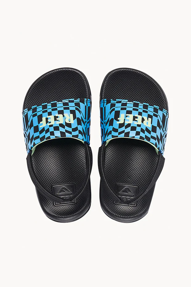 Boys Swell Checkers Little One Slide - Image 2