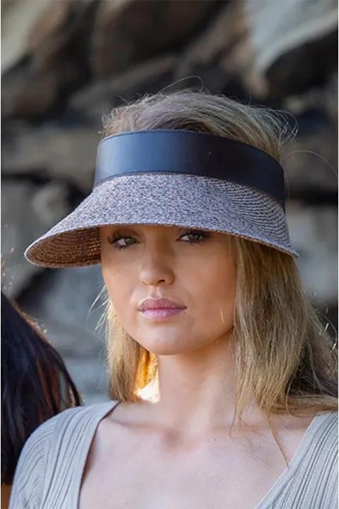 Audrey Wide Brim Visor - Image 2