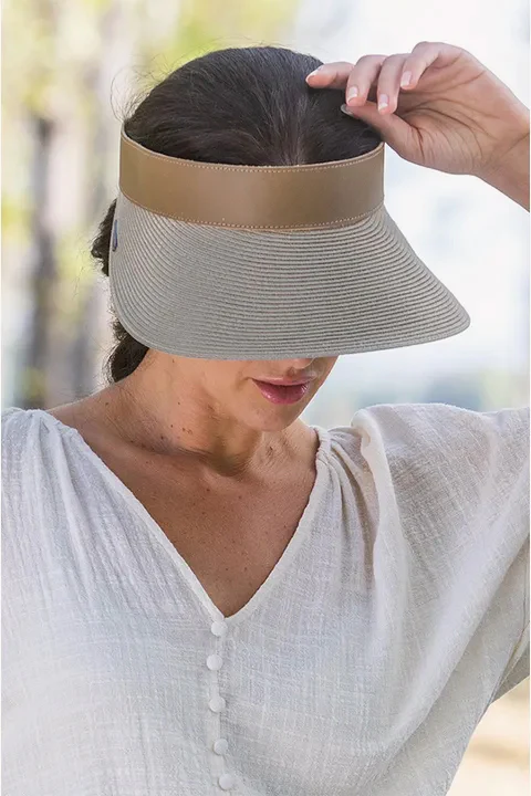Audrey Wide Brim Visor - Image 2