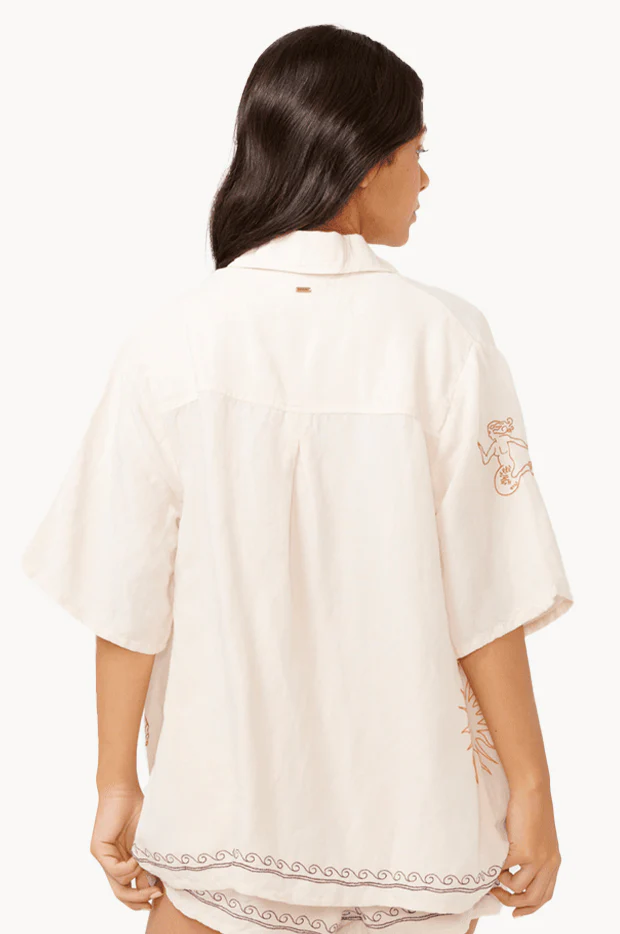 Beach Party Embroidered Shirt - Image 3