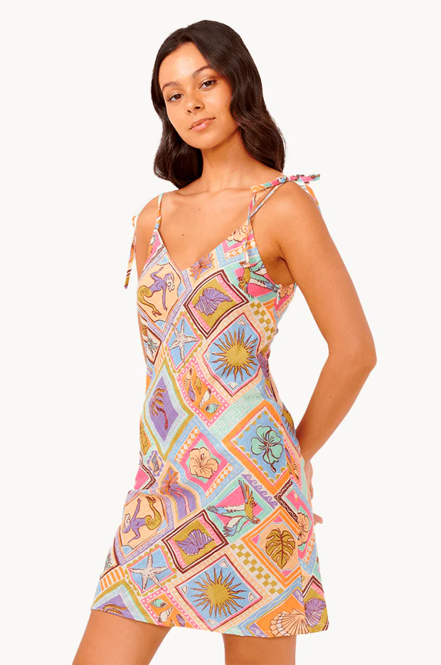 Beach Party Mini Tie Dress - Image 2