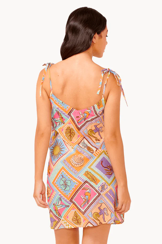 Beach Party Mini Tie Dress - Image 3