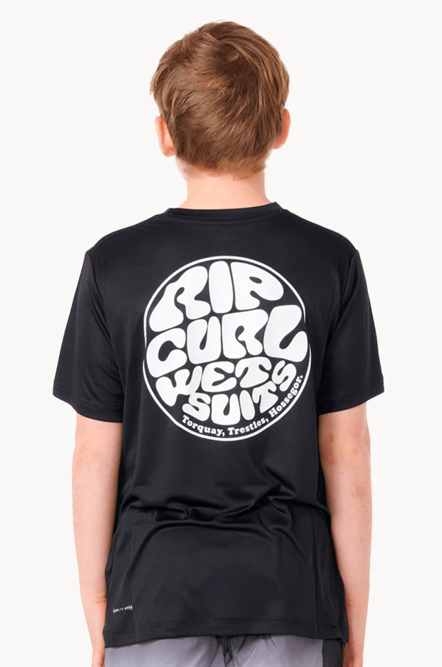 Boys Icons Surflite Short Sleeve Suntop - Image 2
